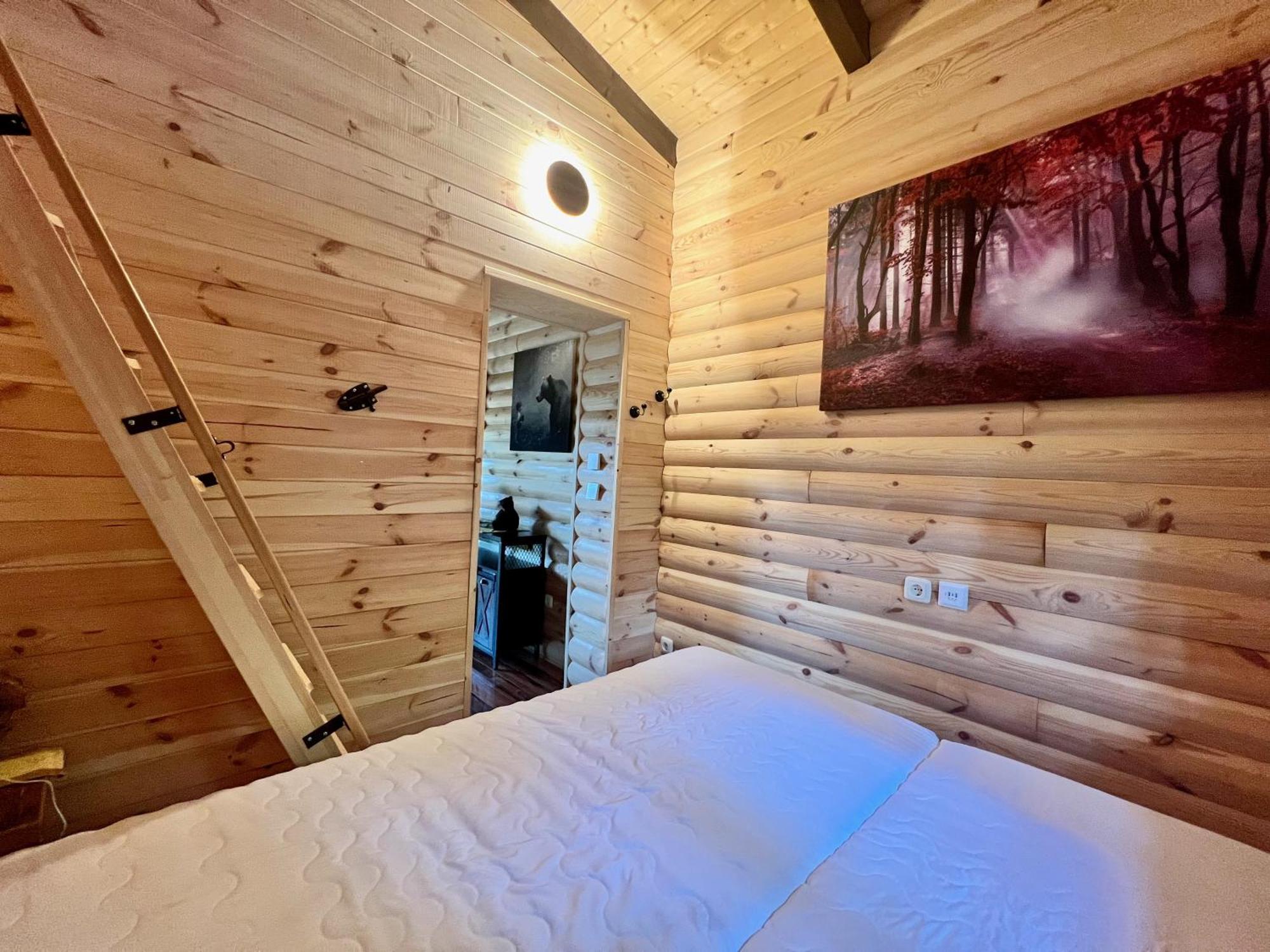 Holzhaus Baerenhoehle Am Wald Und See Neuruppin Extérieur photo