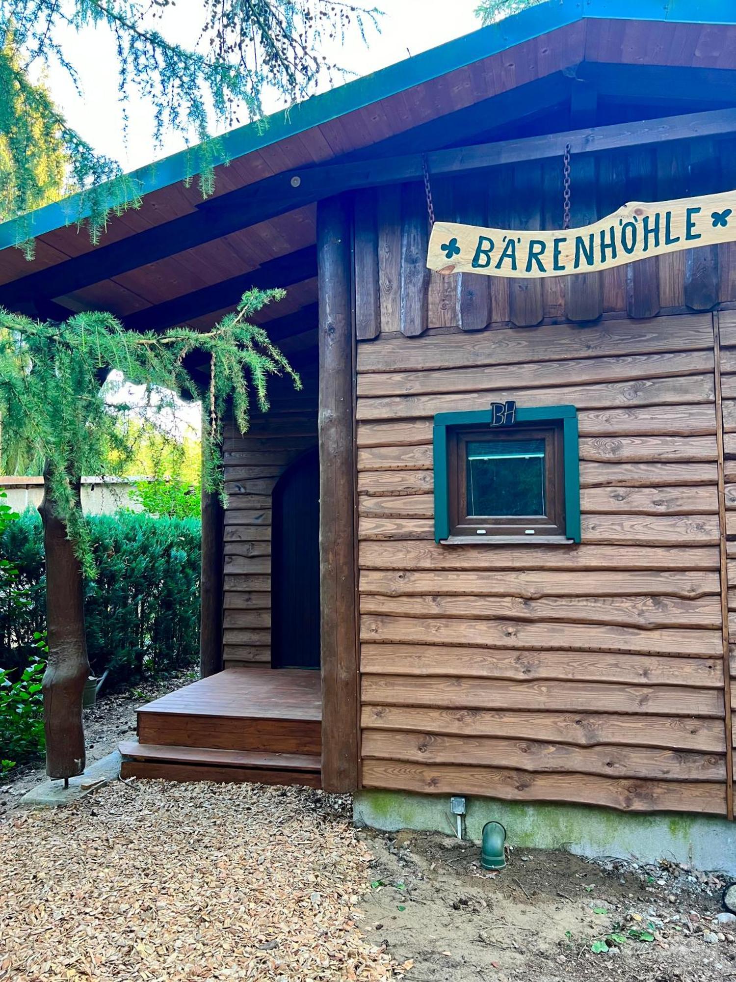 Holzhaus Baerenhoehle Am Wald Und See Neuruppin Extérieur photo